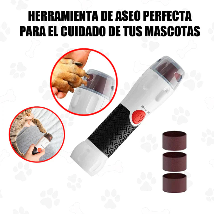 LIMADOR DE UÑAS ELECTRICO MASCOTAS - PAW PERFECT ™